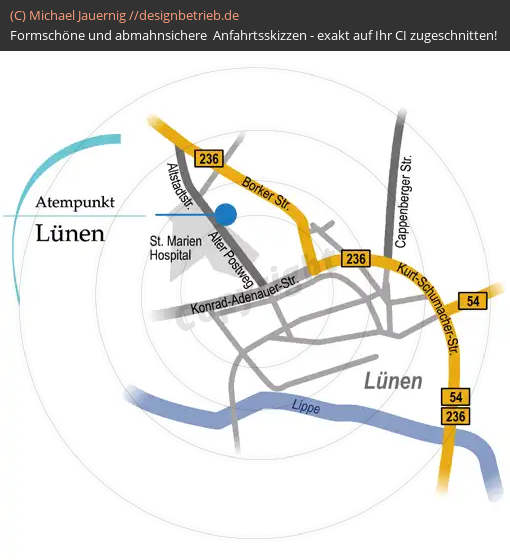 Lageplan Lünen I Löwenstein Medical GmbH & Co. KG (100)