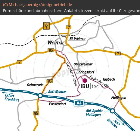 Lageplan Weimar übersichtskarte IBU tec (141)