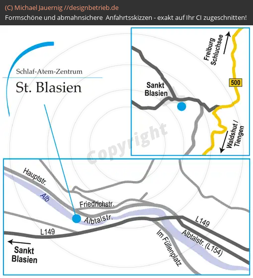 Lageplan Sankt-Blasien Löwenstein Medical GmbH & Co. KG (238)