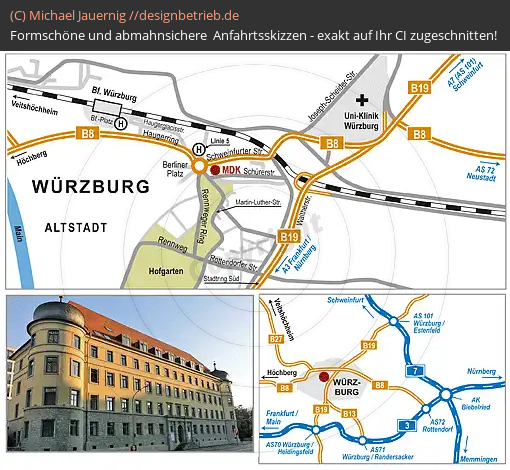 Lageplan Würzburg MDK Bayern (244)