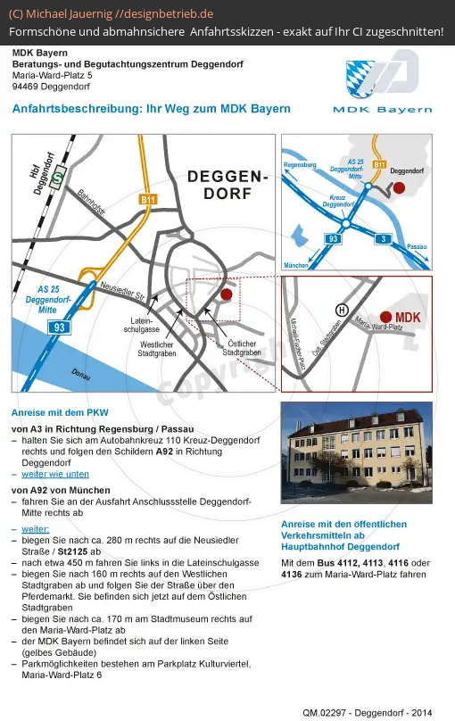 Lageplan Deggendorf MDK Bayern (263)