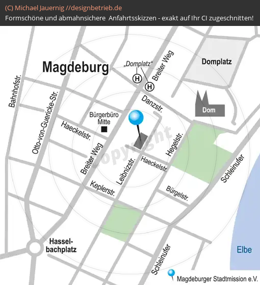 Lageplan Magdeburg Magdeburger Stadtmission e.V. (317)