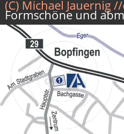 Anfahrtsskizzen erstellen / Anfahrtsskizze Bopfingen Bachgasse   Arnold GmbH (378)