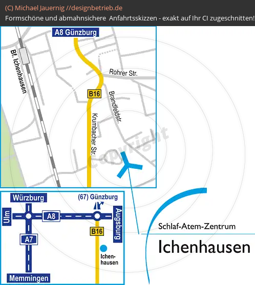 Lageplan Ichenhausen Kumbacher Straße Schlaf-Atem-Zentrum Löwenstein Medical GmbH & Co. KG (522)